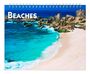 Browntrout: Beaches 2026 7.5 X 6 Inch Monthly Double-View Easel Desk Calendar, KAL