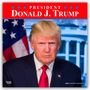 Browntrout: President Donald J. Trump 2026 12 X 24 Inch (Hanging) Monthly Square Wall Calendar Plastic-Free, KAL