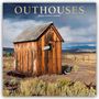 Browntrout Publishers: Outhouses - Toilettenhäuschen 2026 - 16-Monatskalender, KAL