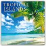 Browntrout Publishers: Tropical Islands - Tropische Inseln 2026 - 16-Monatskalender, KAL