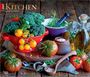 Browntrout: Kitchen 2027 14 X 24 Inch (Hanging) Monthly Deluxe Wall Calendar Foil Stamped Cover Plastic-Free, KAL