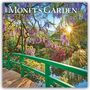 Browntrout Publishers: Monet's Garden - Monets Garten 2027 - 16-Monatskalender, KAL