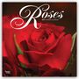Browntrout Publishers: Roses - Rosen 2027 - 16-Monatskalender, KAL