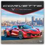 Browntrout Publishers: Corvette - Chevrolet Corvette 2027 - 16-Monatskalender, KAL