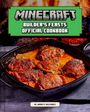 „MINECRAFT Builder's Feasts Official Cookbook“. Eine Pfanne mit gebratenem Fleisch in roter Soße.
