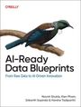 Titel: "AI-Ready Data Blueprints". Untertitel: "From Raw Data to AI-Driven Innovation". Illustration eines Vogels auf Ast.