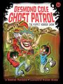 "Desmond Cole Ghost Patrol: The Puppet Horror Show." Illustration: Zwei erschrockene Kinder fliehen vor einer gruseligen Marionette.