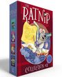 "The Ratnip Collection #2" in großen Buchstaben. Illustration: Eine Maus mit gelber Flagge, Gegenständen und blauem Hintergrund.