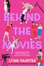 Text: "BEHIND THE MOVIES, LYNN PAINTER." Illustration mit Paaren in verschiedenen Filmmomenten vor pinkem Hintergrund.