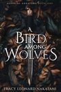 „A Bird Among Wolves“ von Tracy Leonard Nakatani. Ein kunstvoll verziertes Schwert auf dunklen, herbstlichen Blättern.