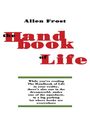 Titel: "The Handbook of Life" von Allen Frost. Darunter ein Zitat über das Buch in der Traumwelt.