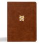 Csb Bibles By Holman: CSB Connecting Scripture New Testament, Brown Leathertouch, Buch