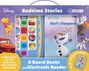 "Bedtime Stories. Olaf's Sleepover. 8 Board Books and Electronic Reader. Illustrationen von Disney-Figuren."