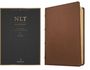 New Living Translation: NLT Select Large Print Thinline Reference Bible, Filament Enabled (Goatskin Leather, Brown, Red Letter), Buch