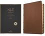 New Living Translation: NLT Select Large Print Thinline Reference Bible, Filament Enabled (Goatskin Leather, Brown, Indexed, Red Letter), Buch