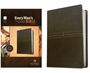 New Living Translation: NLT Every Man's Bible, Filament Enabled (Leatherlike, East-West Grey, Red Letter), Buch