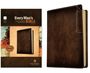 New Living Translation: NLT Every Man's Bible, Filament Enabled, Deluxe Explorer Edition (Leatherlike, Brown, Red Letter), Buch