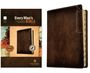 New Living Translation: NLT Every Man's Bible, Filament Enabled, Deluxe Explorer Edition (Leatherlike, Brown, Indexed, Red Letter), Buch