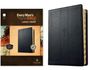 New Living Translation: NLT Every Man's Bible, Large Print, Filament Enabled (Leatherlike, Covenant Black, Indexed, Red Letter), Buch