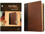 New Living Translation: NLT Every Man's Bible, Large Print, Filament Enabled, Tutone (Leatherlike, Brown/Tan, Indexed, Red Letter), Buch