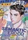 „Semantic Error“, „Warning“, „Only for Fun #111“. Eine Manga-Illustration zeigt einen jungen Mann mit grünen Augen.