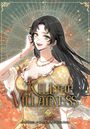 "Kill the Villainess", "7 FINAL". Eine Frau mit schwarzen Haaren und grünen Augen in einem eleganten, goldenen Kleid.