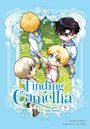 „Finding Camellia, Side Stories, 9 Final“; vier Kinder in Matrosenanzügen, im Anime-Stil, stehen im Kreis auf Gras.