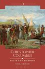 "Christopher Columbus: Facts and Fictions" von Nicolae Bobaru, Illustration von Columbus mit Menschen und Booten am Ufer.