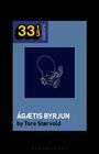 "33⅓ EUROPE. ÁGÆTIS BYRJUN by Tore Størvold." Weiße Silhouette eines Embryos auf dunkelblauem Hintergrund.
