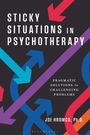 "STICKY SITUATIONS IN PSYCHOTHERAPY" in Großbuchstaben, bunte Pfeile in verschiedenen Richtungen.