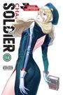 Text: "CHAIN SOLDIER", "STORY: TAKAHIRO", "ART: YOHEI TAKEMURA", "14", "PARENTAL ADVISORY WARNING", "EXPLICIT CONTENT". Figur in Uniform mit Buch.