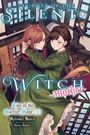 Texte oben: "SECRETS OF THE SILENT WITCH another"
Darunter zwei Mädchen in einem dramatischen Moment.