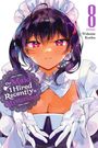 "The Maid I Hired Recently Is Mysterious", 8 FINAL, Wakame Konbu. Illustration einer Maid in glänzendem Outfit.
