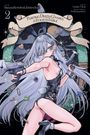 „Playing Death Games to Put Food on the Table“ steht auf einem Banner. Gezeichnete Frau mit langen, grauen Haaren und Pistolen.