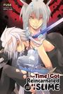 „That Time I Got Reincarnated as a Slime 22“, zwei Anime-Charaktere mit silbergrauem Haar, einer hält ein großes Herz.