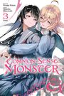 Text: "Common-Sense Monster", "Story by: Warugi Wanai", "Art by: Shinobu Shinotsuki", "3 Final". Zwei Figuren in Schuluniform.