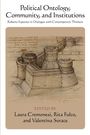 : Political Ontology, Community, and Institutions, Buch