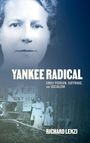 "Yankee Radical: Emily Pierson, Suffrage, and Socialism" von Richard Lenzi. Foto von Emily Pierson im Hintergrund.