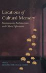 Locations of Cultural Memory, Buch