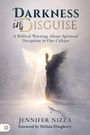 "DARKNESS in DISGUISE", "A Biblical Warning About Spiritual Deception in Our Culture", Jennifer Nizza. Silhouette eines Engels.