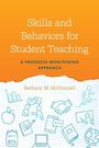 "Skills and Behaviors for Student Teaching", "A Progress Monitoring Approach", "Bethany M. McConnell". Illustrationen: Apfel, Händedruck, Notizblock.