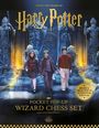 Insight Editions: Harry Potter: The Pocket Pop-Up Wizard Chess Set, Buch