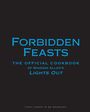 "FORBIDDEN FEASTS: The Official Cookbook of Navessa Allen's Lights Out." Finale Abdeckung folgt. Blau auf Schwarz.