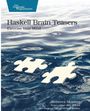 „Haskell Brain Teasers: Exercise Your Mind“, zwei Puzzlestücke schwimmen im Wasser.