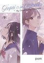 „Senpai is an Otokonoko: My Crossdressing Classmate“, (9), von pom. Zwei Personen blicken in den Himmel, blühende Kirschblätter.