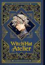 "Witch Hat Atelier 2, Grimoire Edition" steht auf einem verzierten Cover. Eine stilisierte Figur blickt seitwärts.