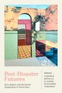 Text: „Post-Disaster Futures: Ruin, Repair, and Decolonial Imagination in Puerto Rico“. Bunte Collage aus gemusterten Wänden.