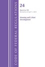Office Of The Federal Register (U S: Code of Federal Regulations, Title 24 Housing Urban Dev 0 -199, Revised as of April 1, 2025, Buch