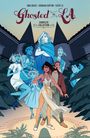 Oben steht „Ghosted in L.A. - Complete Collection“. Eine bunte Gruppe von Geistern umgibt eine junge Frau.