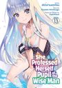 „She Professed Herself Pupil of the Wise Man“ Manga 13. Buntes Anime-Mädchen mit langem, mehrfarbigem Haar.